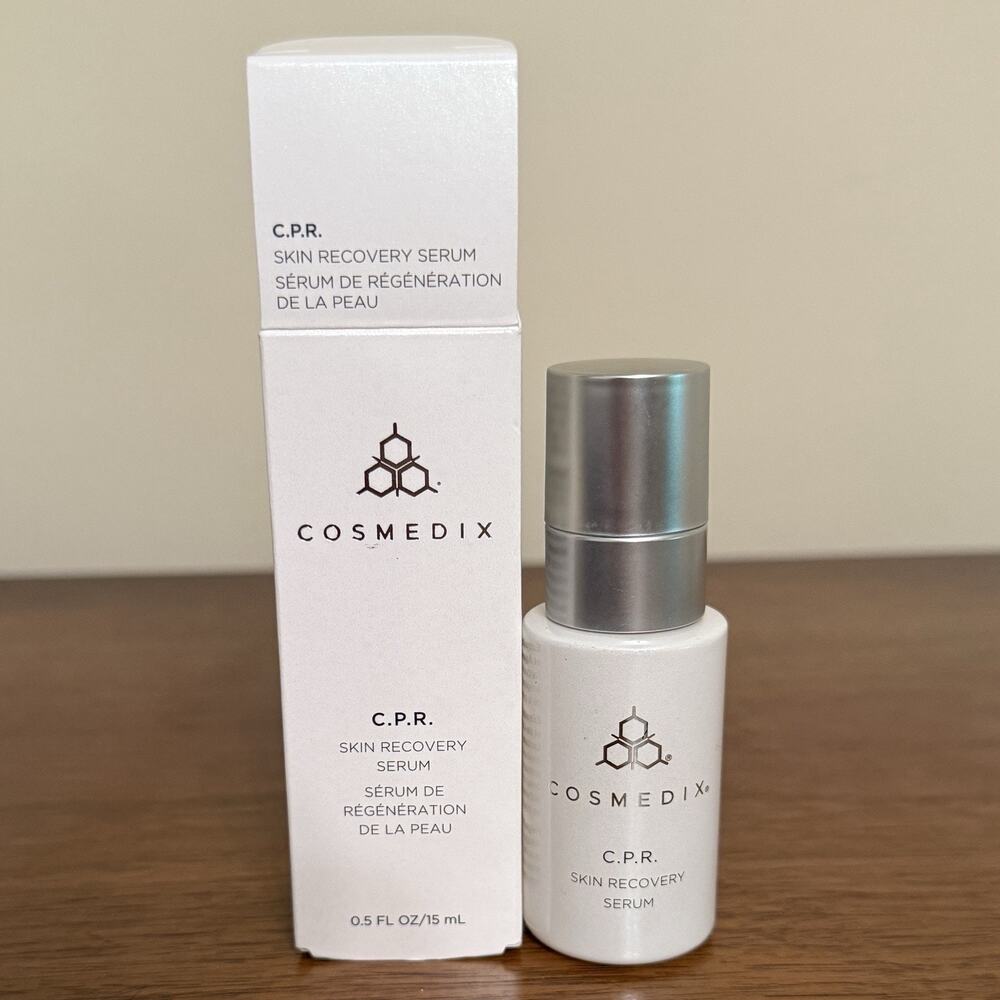 CosMedix C.P.R. Skin Recovery Serum, 0.5 oz, New In Box, For Dryness & Redness